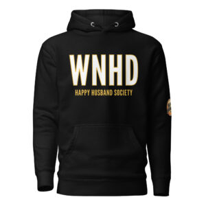 wnhd happy husband society premium hoodie