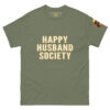 happy husband society classic tee