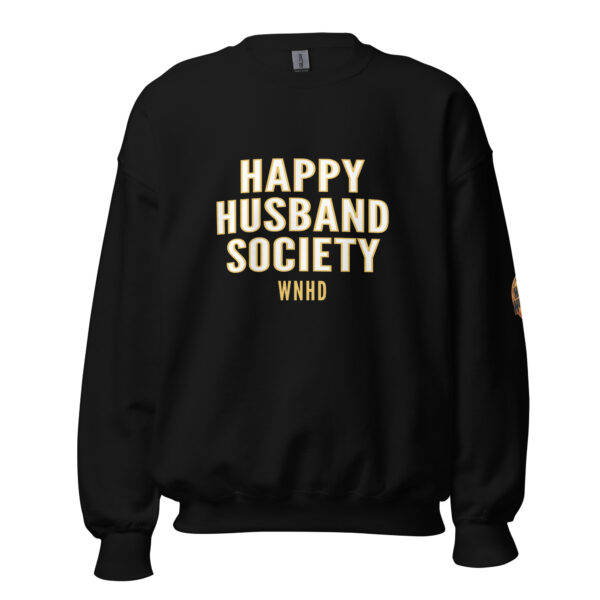 happy husband society classic sweatshirt happy husband society classic sweatshirt