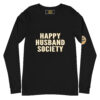 happy husband society premium long sleeve tee