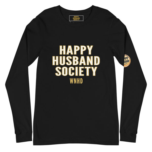 happy husband society wnhd premium long sleeve tee