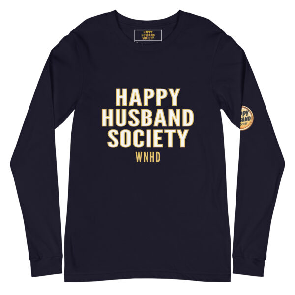 happy husband society wnhd premium long sleeve tee