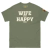 funny husband gift shirt military green classic tee