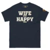 funny husband gift shirt navy classic tee