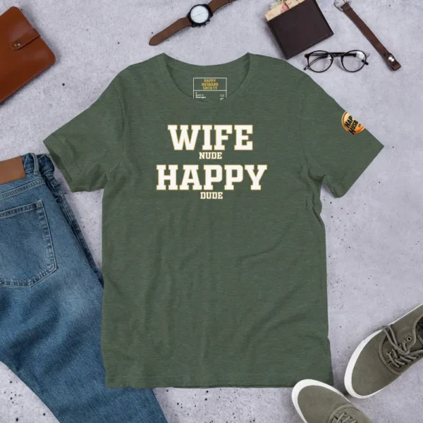 funny-husband-gift-shirt-premium-heather-forest funny husband gift shirt heather forest premium tee