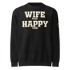 funny-husband-premium-sweatshirt-gift-black-front funny husband gift black premium sweatshirt front