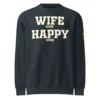 funny-husband-sweatshirt-gift-navy funny husband gift navy premium sweatshirt front